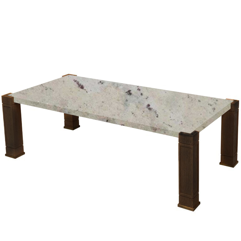 Faubourg Andromeda Inlay Coffee Table with Walnut Legs