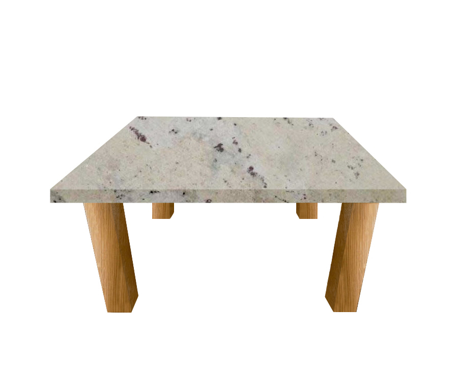 Andromeda Square Coffee Table with Square Oak Legs