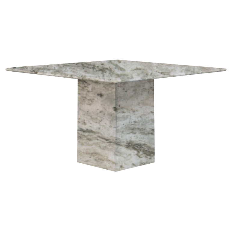 Aurora Fantasy Small Square Marble Dining Table