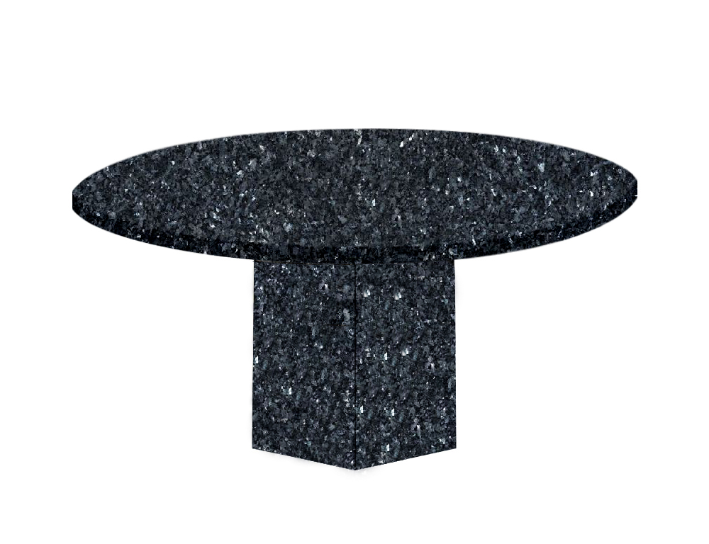 Blue Pearl Gala Round Granite Dining Table