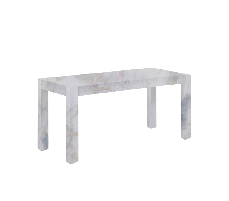 Calacatta Ivory Canaletto Solid Marble Dining Table