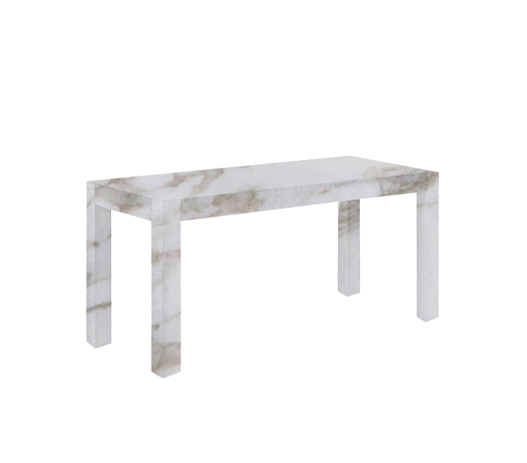 Calacatta Oro Extra Canaletto Solid Marble Dining Table