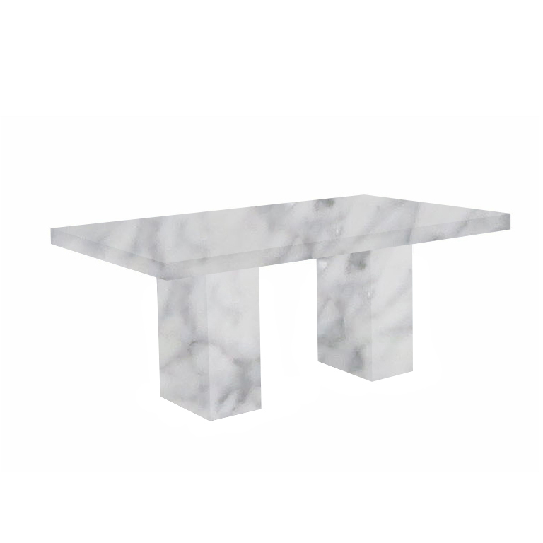 Carrara Codena Marble Dining Table