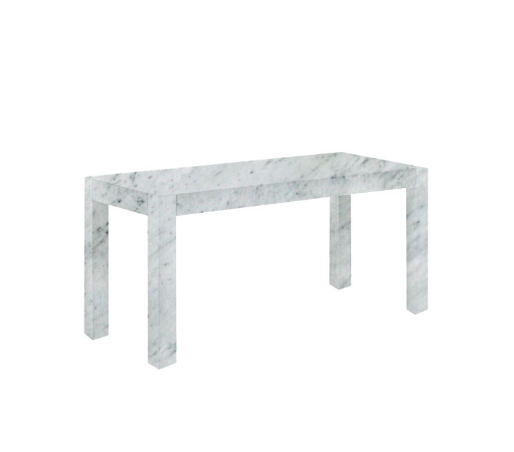 Carrara Extra Canaletto Solid Marble Dining Table