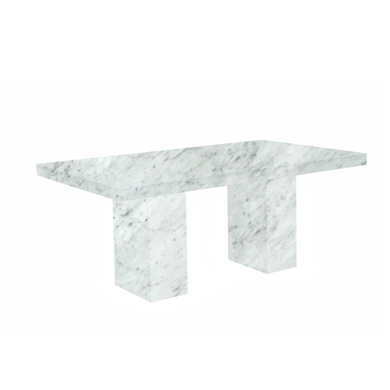 Carrara Extra Codena Marble Dining Table