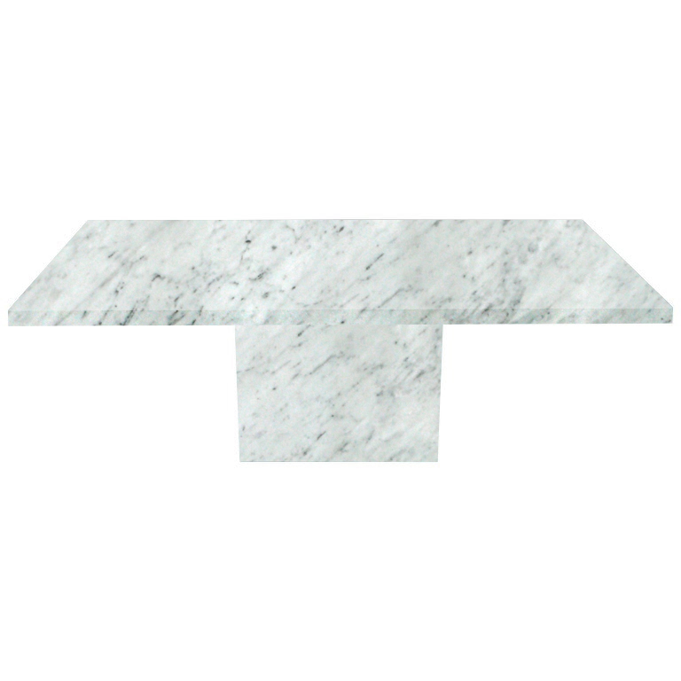 Carrara Extra Torano Marble Dining Table