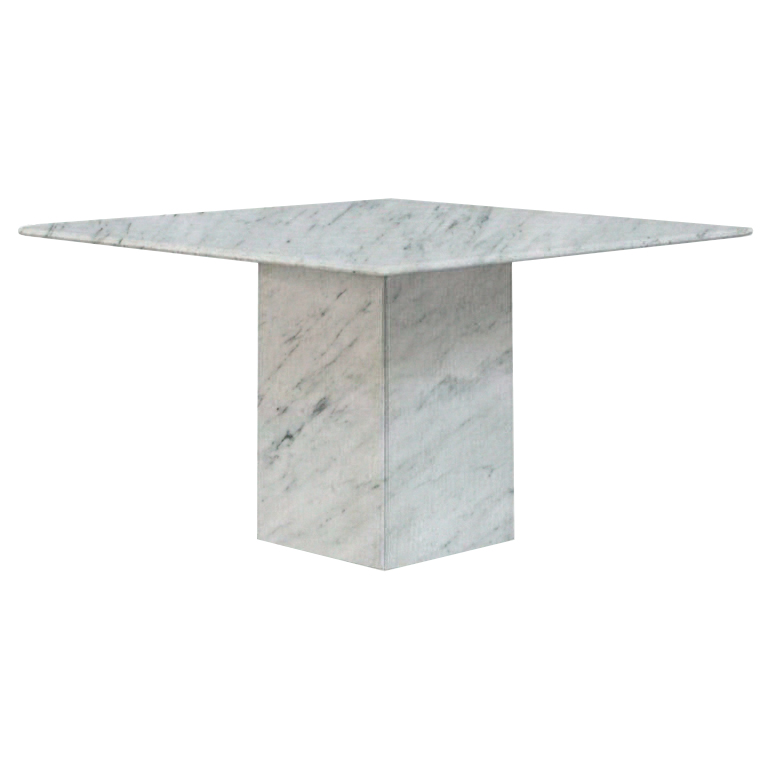 Carrara Extra Small Square Marble Dining Table