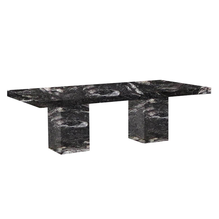 Cosmic Black Bedizzano 8 Seater Granite Dining Table