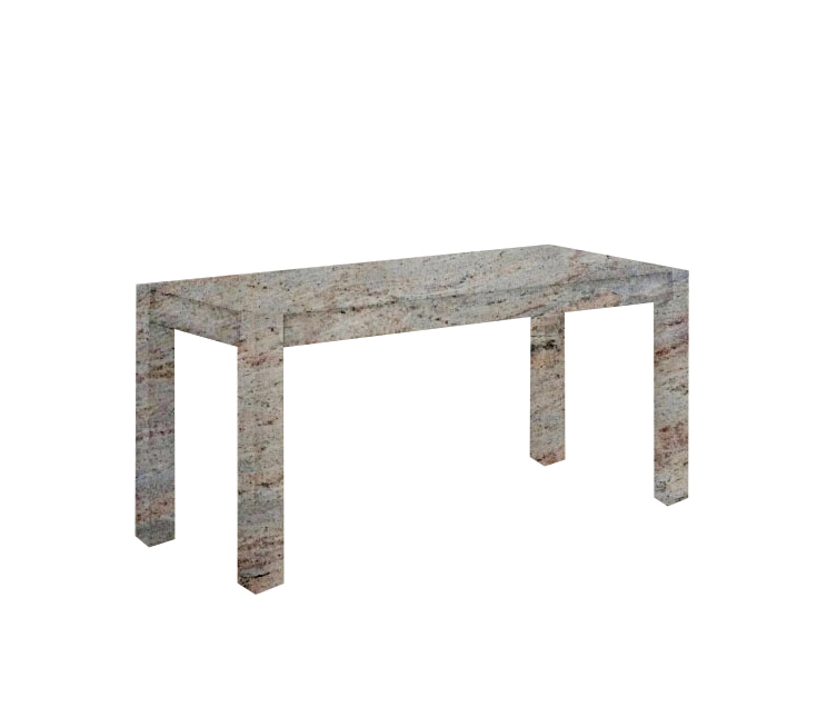 Ivory Fantasy Canaletto Solid Granite Dining Table