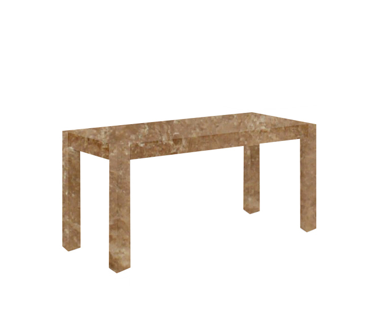 Noce Canaletto Solid Travertine Dining Table