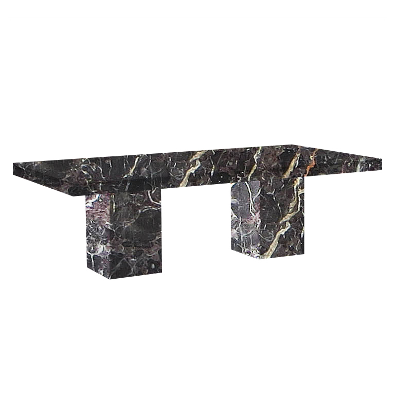 Noir St. Laurent Bedizzano 10 Seater Marble Dining Table