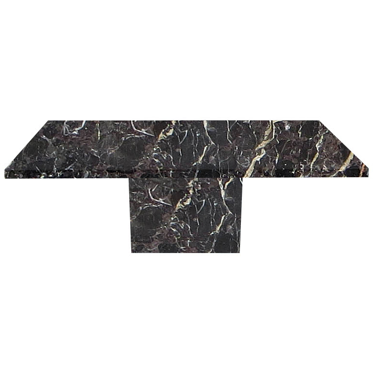 Noir St. Laurent Torano Marble Dining Table