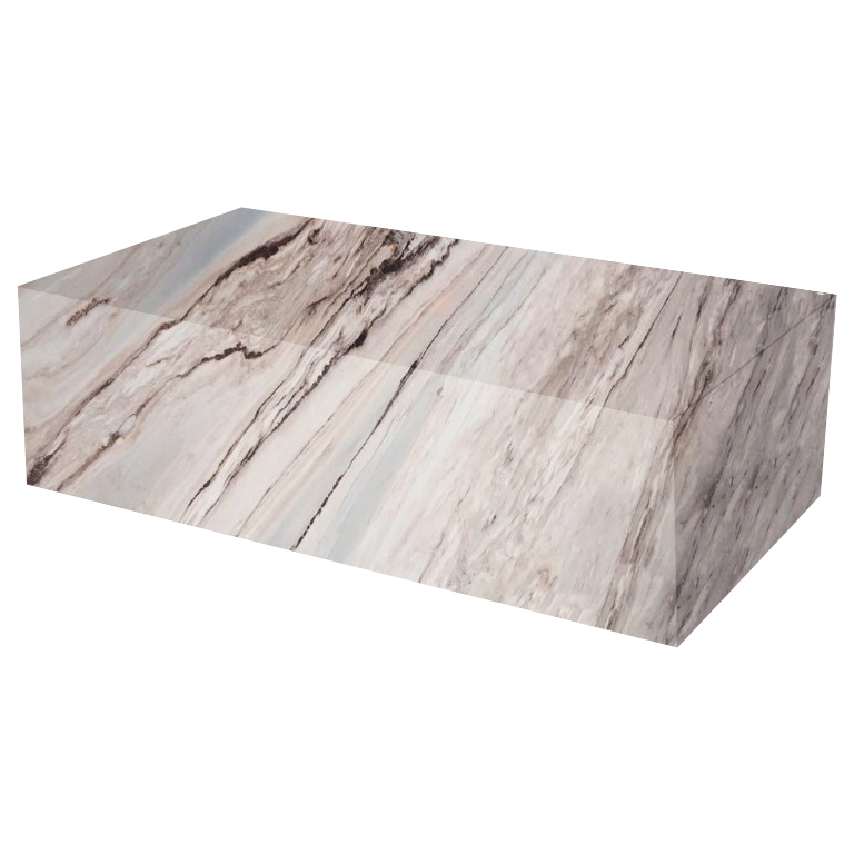 Palissandro Classico Rectangular Solid Marble Coffee Table