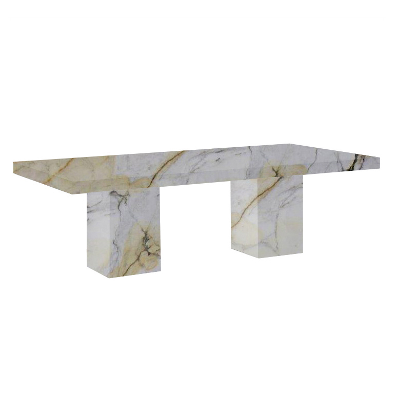 Paonazzo Bedizzano 10 Seater Marble Dining Table