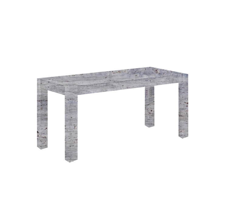 River White Canaletto Solid Granite Dining Table