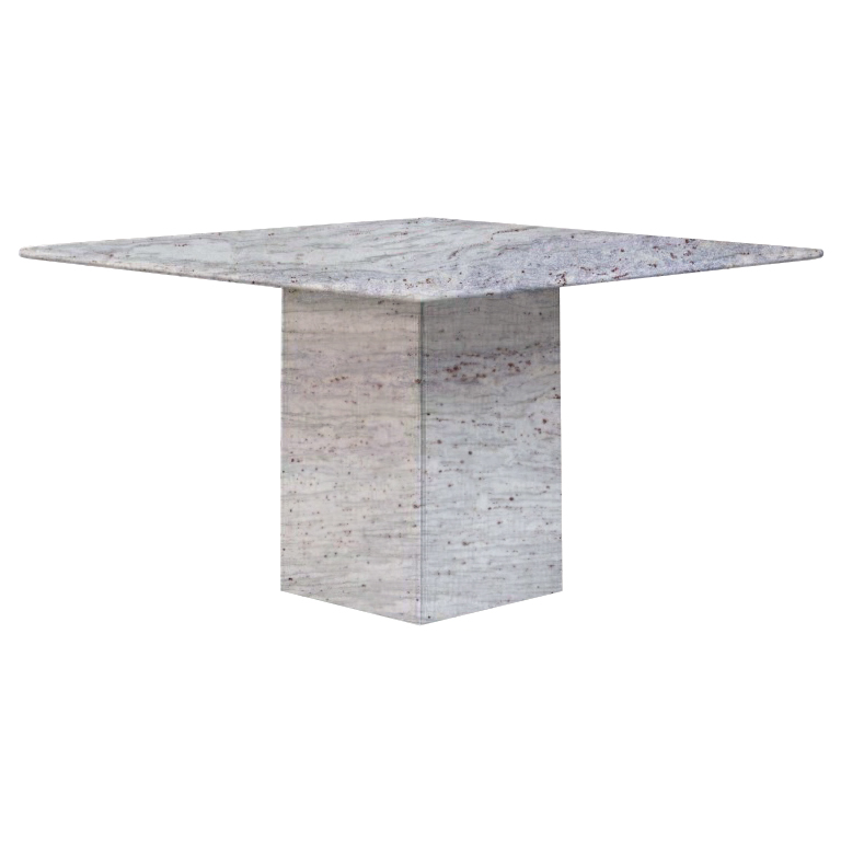 River White Small Square Granite Dining Table