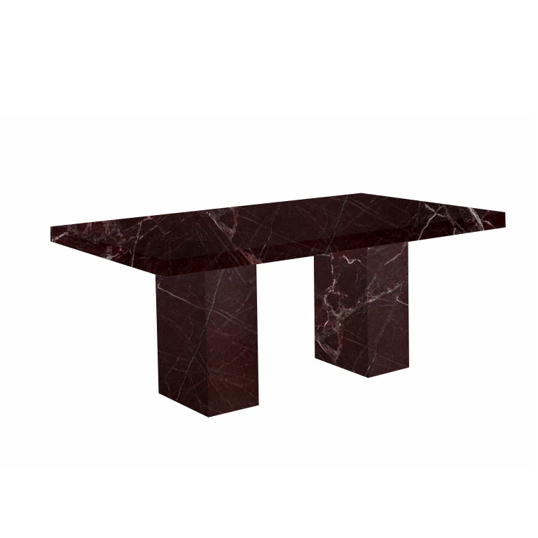 Rosso Levanto Codena Marble Dining Table