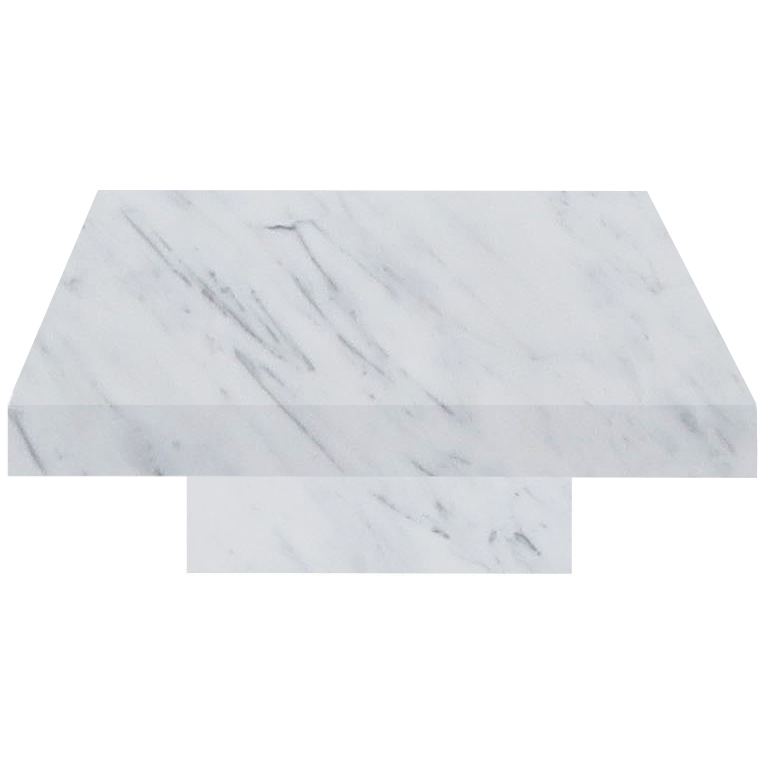 Statuarietto Extra Square Solid Marble Coffee Table
