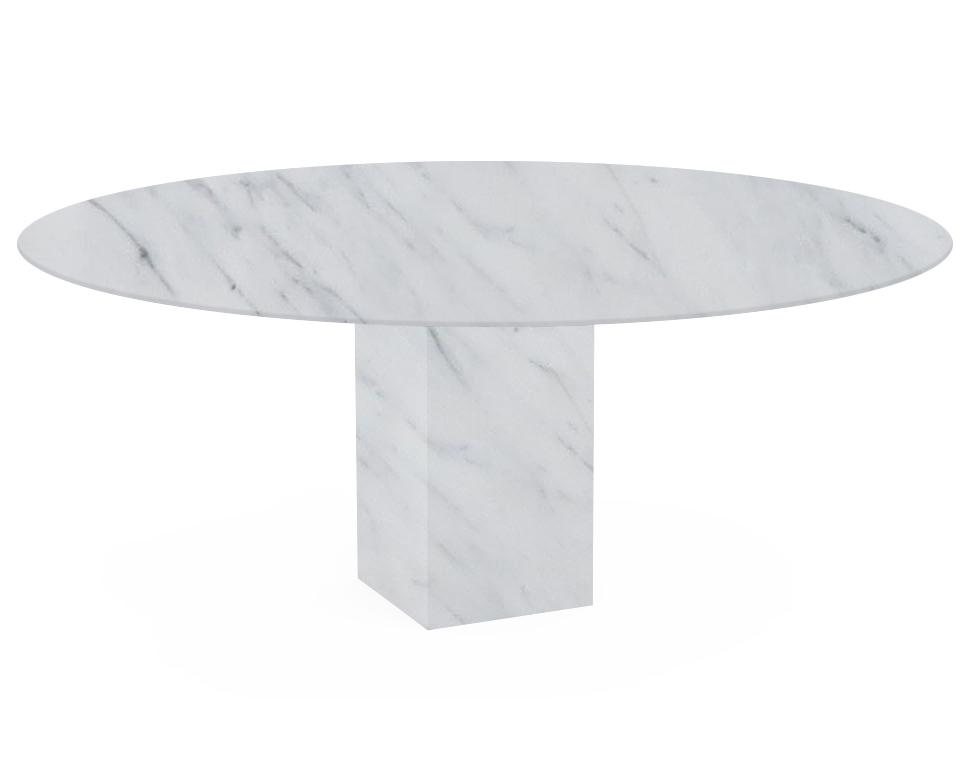 Statuarietto Extra Arena Oval Marble Dining Table