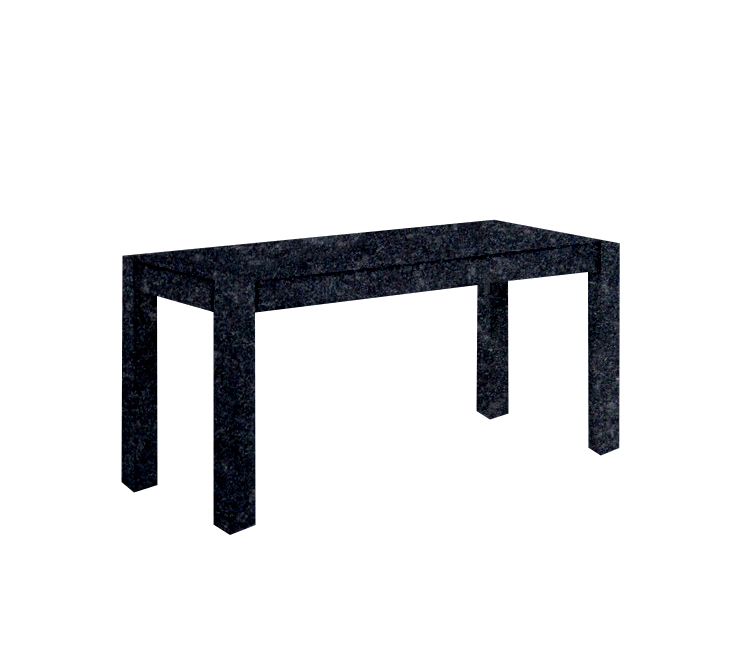 Steel Grey Canaletto Solid Granite Dining Table