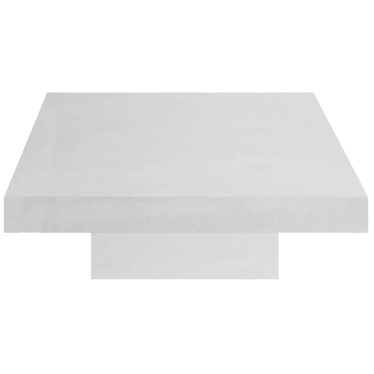 Thassos Square Solid Marble Coffee Table