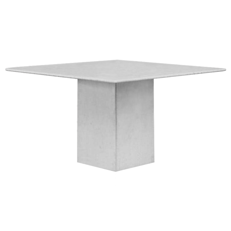 Thassos Small Square Marble Dining Table